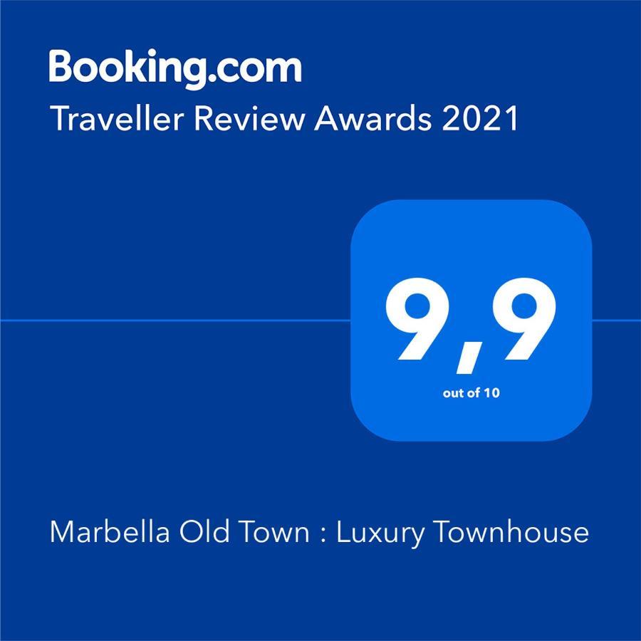 Marbella Old Town : Luxury Townhouse Vila Exterior foto